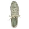 R7101-91 tennis dorée Remonte grande taille Shoesissime, vue dessus