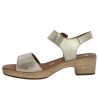 nu-pieds sabot doré Remonte 42, 43, 44, 45 Shoesissime, vue intérieure