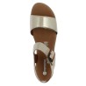 sabot doré Remonte D0N52-90 grande pointure femme Shoesissime, vue dessus