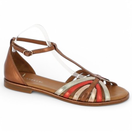 sandale tendance femme grande taille aman Adige Shoesissime, vue profil sandale tendance femme grande taille aman Adige Shoesissime, vue profil