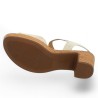 Cali - Barefoot Gabor velvet beige - Gabor shoes big size - Shoesissime