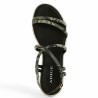 Ashanti - Women's Python Snakeskin Nude - Adige large size sandals - Shoesissime