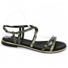 ashanti python sandale grande taille serpent adige Shoesissime, vue profil