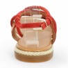 Ashanti - Sandale mode brique Adige - Sandalette 42, 43, 44 femme - Shoesissime