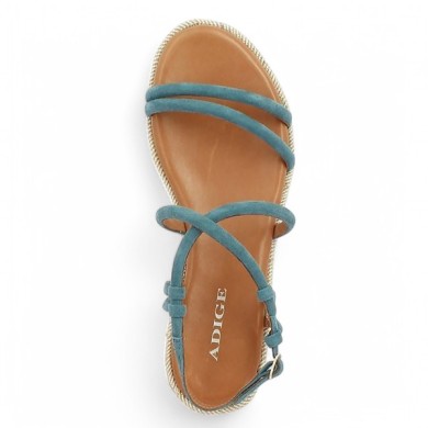 Ashanti - Blue Minimalist Sandal - Women's Barefoot Adige 42, 43, 44 - Shoesissime