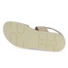 Kadie - Nu-pieds doré à scratch D2K50-90 - Sandale Remonte grande pointure - Shoesissime