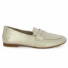 Vila - D0K02-90 Moccasin femme doré - Remonte shoes big size - Shoesissime