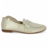 Vila - D0K02-90 Moccasin femme doré - Remonte shoes big size - Shoesissime