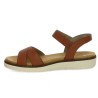 sandales réglables femme scratch 42, 43, 44, 45 cuir camel Remonte D2049-22 Shoesissime, vue intérieure