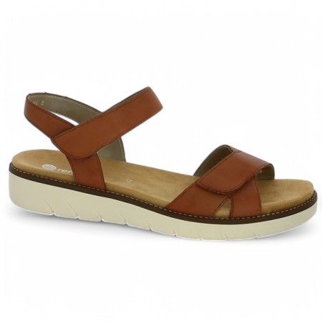 Dalia - Barefoot Adjustable Camel D2049-22 - Remonte Sandals 42, 43, 44, 45 - Shoesissime Dalia - Barefoot Adjustable Camel D2049-22 - Remonte Sandals 42, 43, 44, 45 - Shoesissime