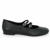 Angela - D0K11-00 Ballerina black straps - Ballerinas Remonte 42, 43, 44, 45 - Shoesissime