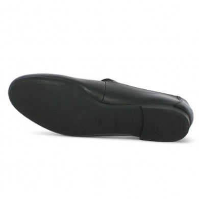 Angela - D0K11-00 Ballerine noire brides - Ballerines Remonte 42, 43, 44, 45 - Shoesissime