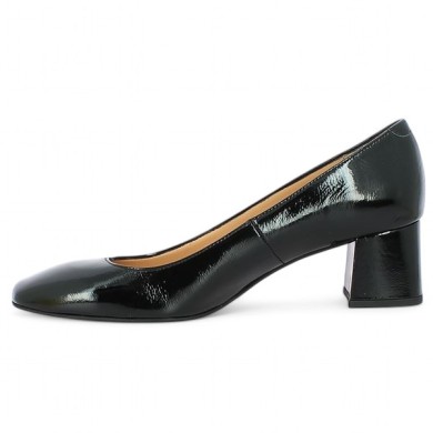 escarpin classique vernis noir 42, 43, 44, 45 femme Shoesissime, vue intérieure