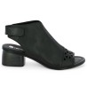 R8772-00 sandale noire couvrante Remonte 42, 43, 44, 45, vue coté