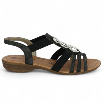 sandalette confort Remonte 42, 43, 44, 45 femme R3605-02 Shoesissime, vue coté