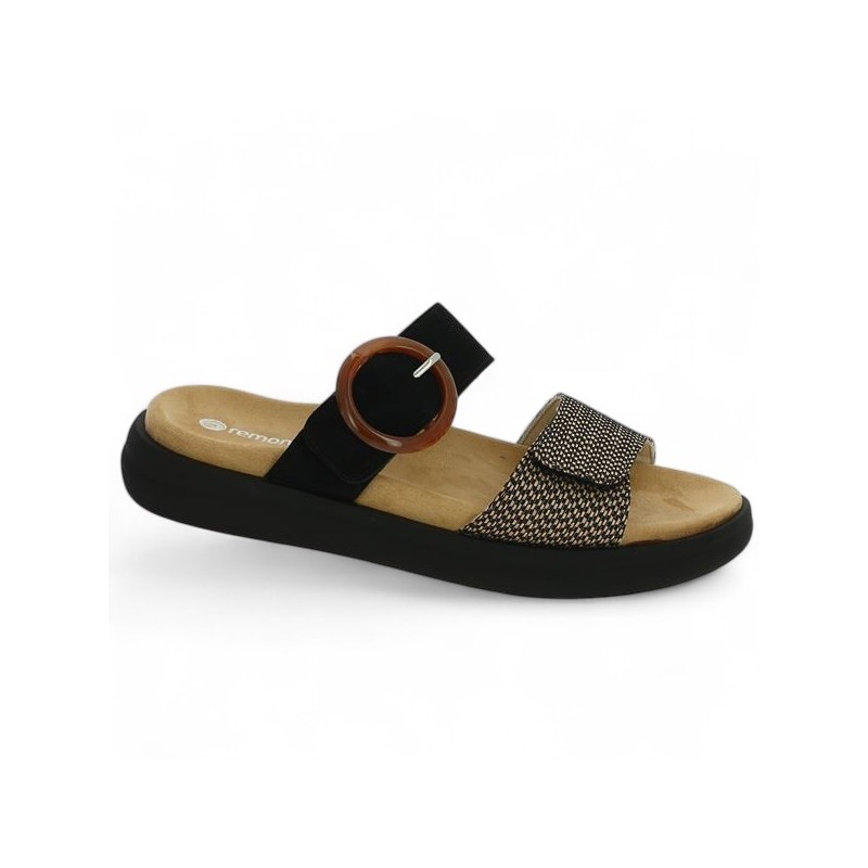 Rita - D2N51-03 Adjustable sandal Remonte - Mule femme 42, 43, 44, 45 - Shoesissime