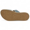 Rita - Mule bleu D2N51-10 - Mule Remonte femme grande taille - Shoesissime