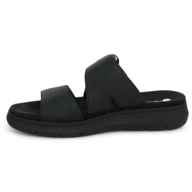 Jody - D2K51-00 Black adjustable sandal Remonte - Mule grande taille femme - Shoesissime