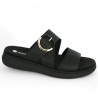 Jody - D2K51-00 Black adjustable sandal Remonte - Mule grande taille femme - Shoesissime