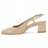 escarpin beige nude 42, 43, 44, 45 Shoesissime, vue intérieure
