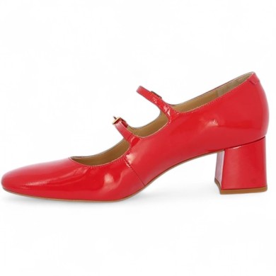 escarpin à brides rouge 42, 43, 44, 45 Shoesissime, vue intérieure