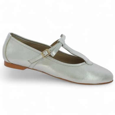 Lolly - Ballerina fashion silver - Ballerina women large size - Shoesissime