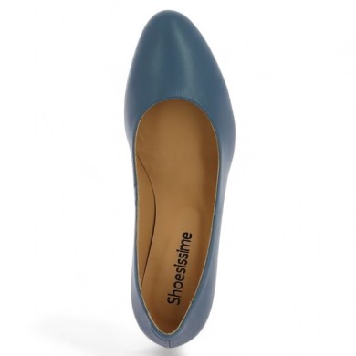 Kiss - Escarpin bleu 42, 43, 44, 45 - Escarpins grande taille femme - Shoesissime