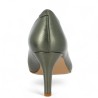 escarpin bout pointu talon fin cuir bronze 42, 43, 44, 45, vue arrière