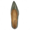 Escarpin pointu femme grande pointure bronze-vert  Shoesissime, vue dessus