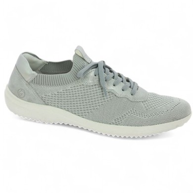 baskets grises stretch bout rond Remonte 42, 43, 44, 45 Shoesissime, vue profil