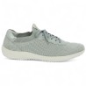 D1E05-40 baskets Remonte grise stretch 42, 43, 44, 45 Shoesissime, vue coté