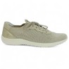 baskets grande taille femme dorée stretch D1E05-60 Remonte, vue coté