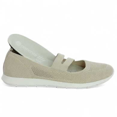ballerine beige semelle amovible femme 42, 43, 44, 45 Shoesissime, vue détails
