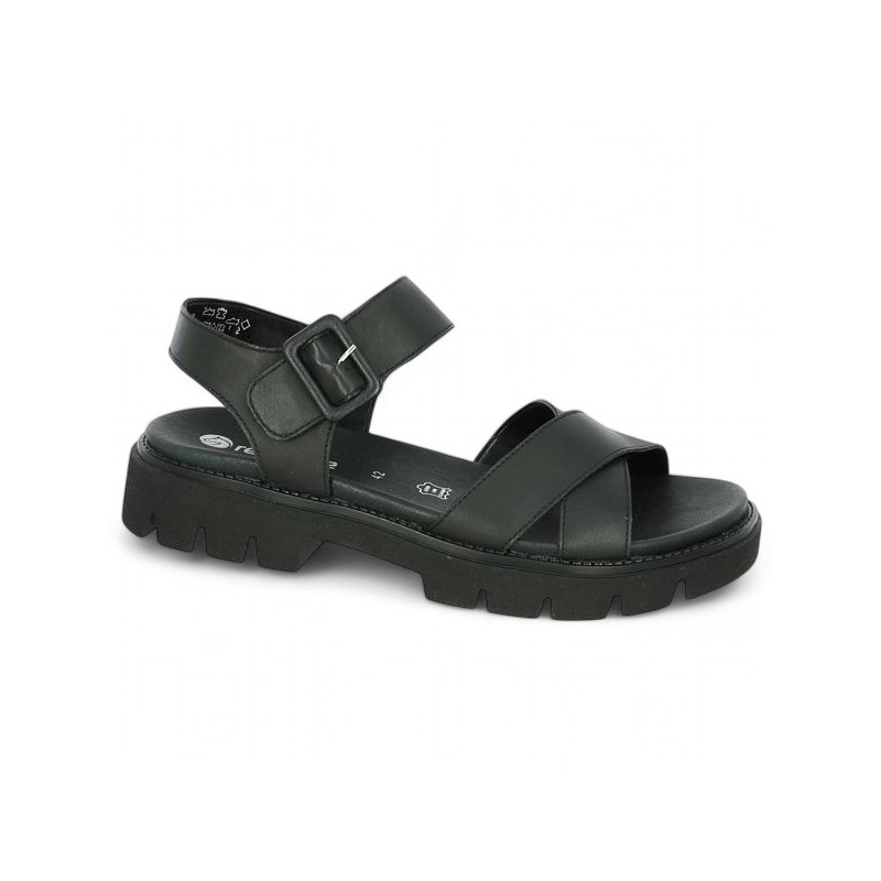Mel - Black Barefoot with thick and notched sole in large size - Shoes 42, 43, 44, 45 - Shoesissime