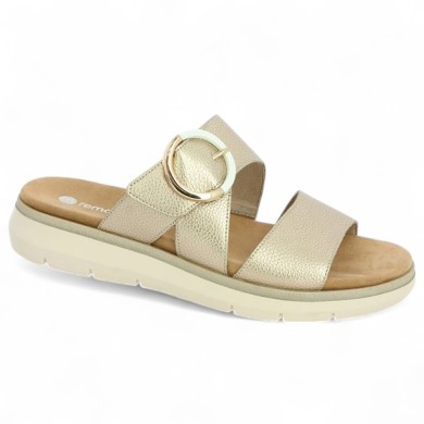 Jody -  D2K51-90 Mule dorée à scratch - Mule Remonte 42, 43, 44, 45 - Shoesissime