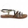 Nisha - Multi-strap fashion flat sandal - Sandals Large Sizes - Shoesissime