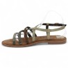 Nisha - Multi-strap fashion flat sandal - Sandals Large Sizes - Shoesissime