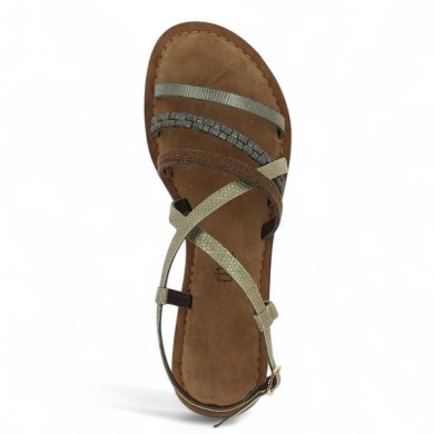 Nisha - Multi-strap fashion flat sandal - Sandals Large Sizes - Shoesissime
