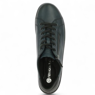 Baskets bleu femme grande taille Remonte Shoesissime, vue dessus