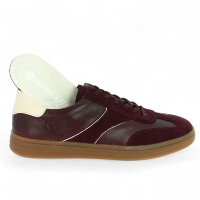 Baskets tendance femme grande taille Remonte semelle amovible, vue détails