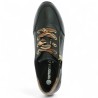 Baskets Remonte grande taille noire lacets foulards, vue dessus