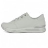 Thalia - Sneakers Remonte cuir Blanc - White women's sneakers large size - Shoesissime