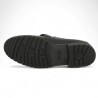 Laury - 72.554.67 Mocassin noir semelle épaisse - Mocassin femme tendance 42, 43, 44, 45 - Shoesissime