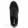 Baskets grande taille Remonte souple femme stretch noir Shoesissime, vue dessus