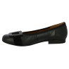 Lyne - Ballerine Gabor 72.463.57 à plaque - Black ballerinas 42 ,42.5, 43, 44 - Shoesissime