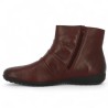 Naly - Large boot in supple, lightweight burgundy leather - Josef Seibel large boots - Shoesissime