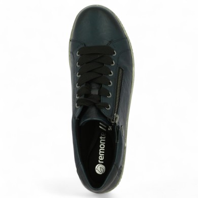 Olsen - D0700-15 Baskets Remonte bleu confort - Chaussures Remonte grande taille femme - Shoesissime