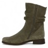 Boots féminine Gabor nubuck taupe grande pointure femme 8, 8.5, 9, 9.5 Shoesissime, vue intérieure
