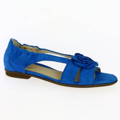 DOUNIA Bleu de Gabor - en grande pointure chez Shoesissime Chaussures Grande
