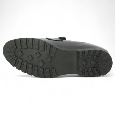 Enola - Mocassin cuir métallisé femme - Mocassin grande pointure - Shoesissime